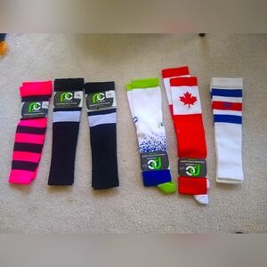 Pro compression lot of compression sleeves and socks xl large